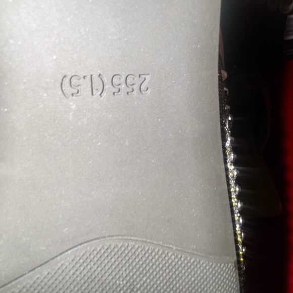 Women's Gold and Silver Embellished Mules - Picture 6 of 6